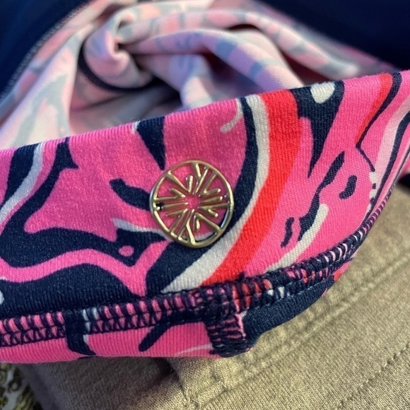 Teen Girls Lily Pulitzer UPF 50+ Luxletic Weekender Legging Sz 12-14 - Picture 2 of 6